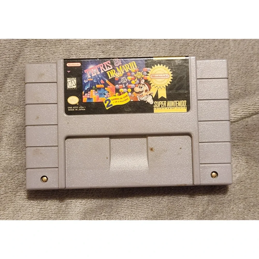 Tetris & Dr. Mario (Super Nintendo Entertainment System, 1994)